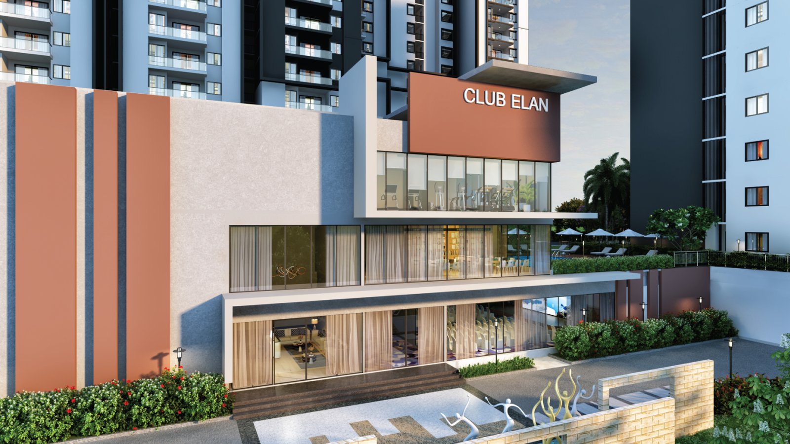 Grand clubhouse